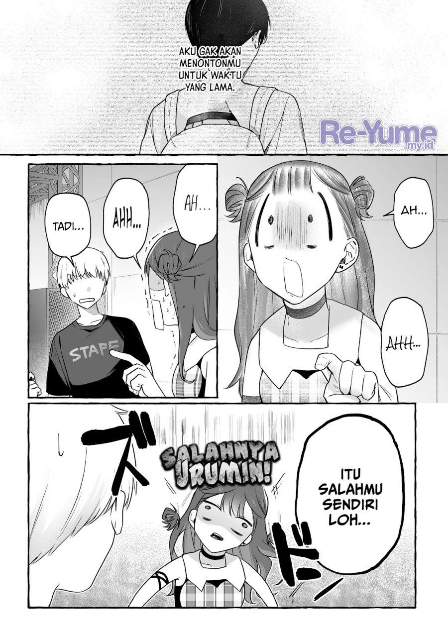 Damedol to Sekai ni Hitori Dake no Fan (Serialization) Chapter 47 Gambar 2