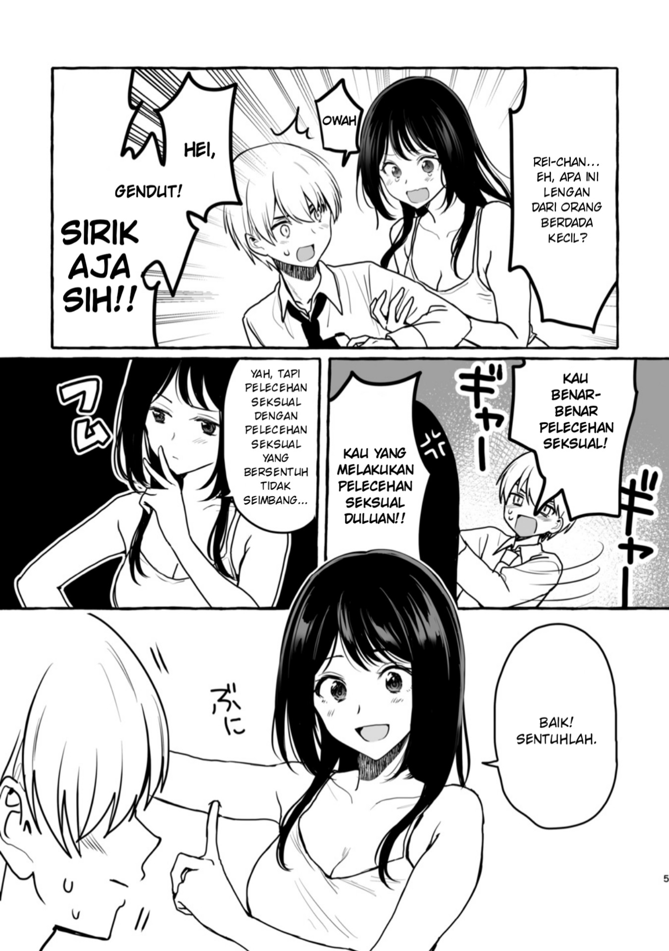 Damena Onee-san demo sukida yo ne? Chapter 01 Gambar 5