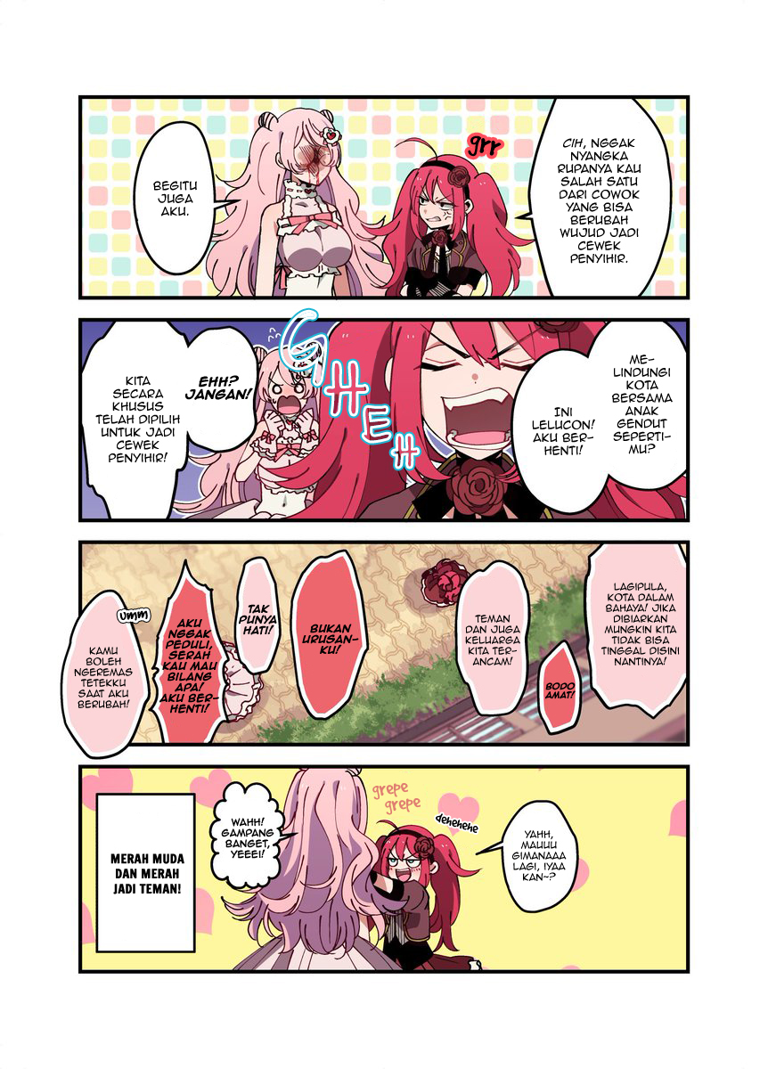 Danshi Koukousei ga Mahou Shoujo ni Naru Hanashi (The Story of High School Boys Who Became Magical Girls) Chapter 11 Gambar 1