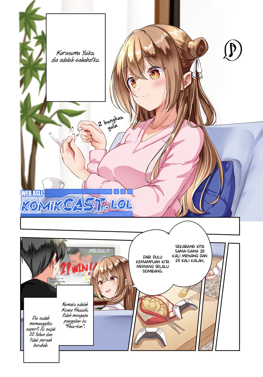 Danshi dato Omotteita Osananajimi to no Shinkon Seikatsu ga Umakuiki sugiru Kudan ni Tsuite Chapter 01.1 Gambar 3
