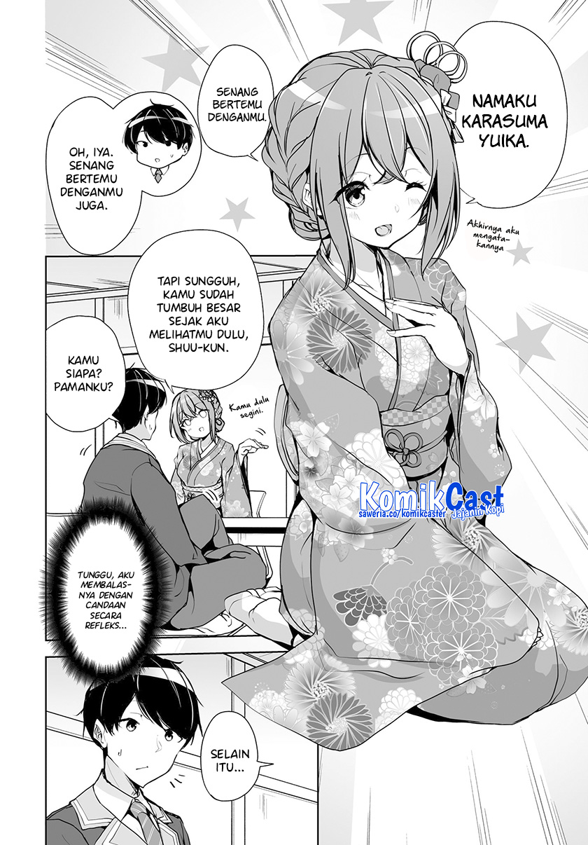 Danshi dato Omotteita Osananajimi to no Shinkon Seikatsu ga Umakuiki sugiru Kudan ni Tsuite Chapter 01.2 Gambar 5
