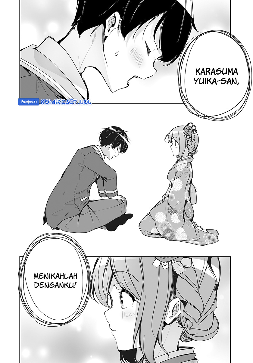 Danshi dato Omotteita Osananajimi to no Shinkon Seikatsu ga Umakuiki sugiru Kudan ni Tsuite Chapter 01.2 Gambar 13