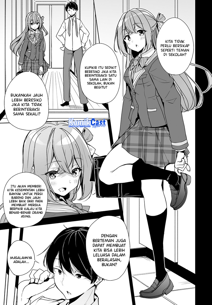 Danshi dato Omotteita Osananajimi to no Shinkon Seikatsu ga Umakuiki sugiru Kudan ni Tsuite Chapter 03 Gambar 8
