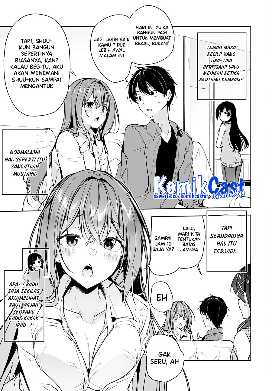 Danshi dato Omotteita Osananajimi to no Shinkon Seikatsu ga Umakuiki sugiru Kudan ni Tsuite Chapter 08 Gambar 6
