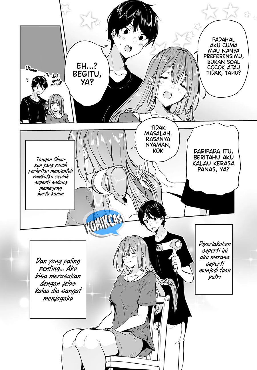 Danshi dato Omotteita Osananajimi to no Shinkon Seikatsu ga Umakuiki sugiru Kudan ni Tsuite Chapter 12 Gambar 5