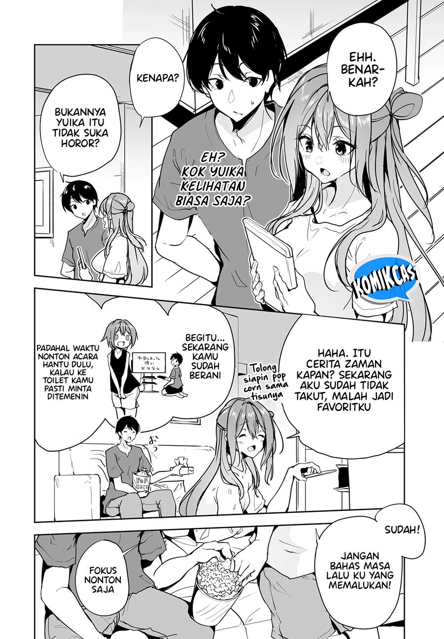 Danshi dato Omotteita Osananajimi to no Shinkon Seikatsu ga Umakuiki sugiru Kudan ni Tsuite Chapter 12 Gambar 13