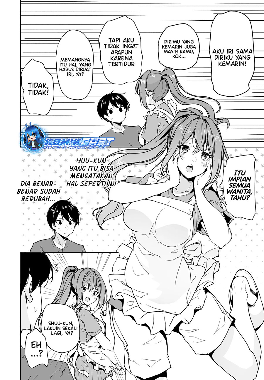 Danshi dato Omotteita Osananajimi to no Shinkon Seikatsu ga Umakuiki sugiru Kudan ni Tsuite Chapter 12 Gambar 27