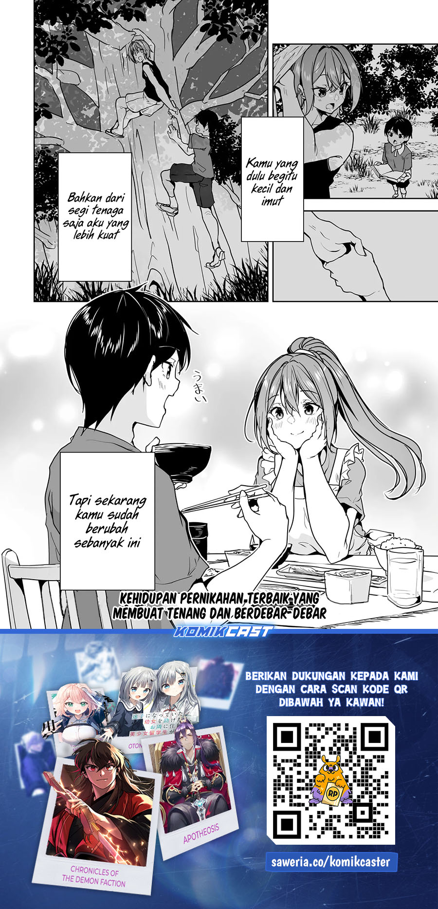 Danshi dato Omotteita Osananajimi to no Shinkon Seikatsu ga Umakuiki sugiru Kudan ni Tsuite Chapter 12 Gambar 33