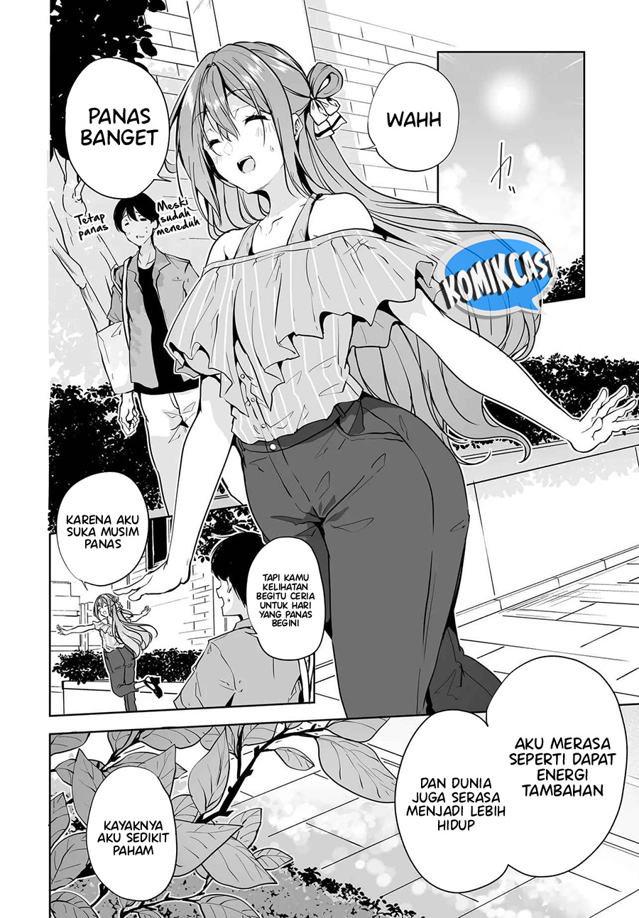 Danshi dato Omotteita Osananajimi to no Shinkon Seikatsu ga Umakuiki sugiru Kudan ni Tsuite Chapter 13 Gambar 3