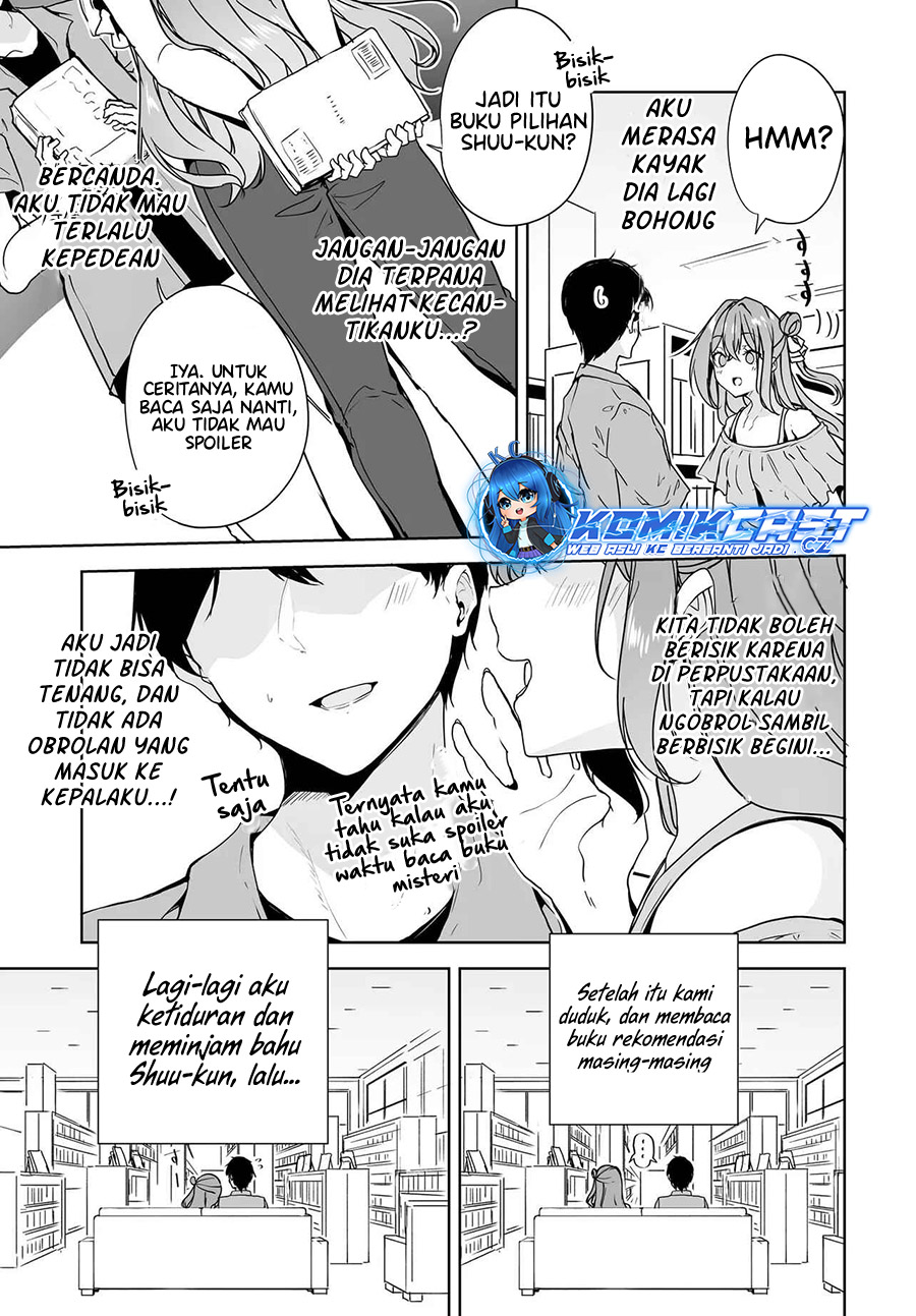 Danshi dato Omotteita Osananajimi to no Shinkon Seikatsu ga Umakuiki sugiru Kudan ni Tsuite Chapter 13 Gambar 8