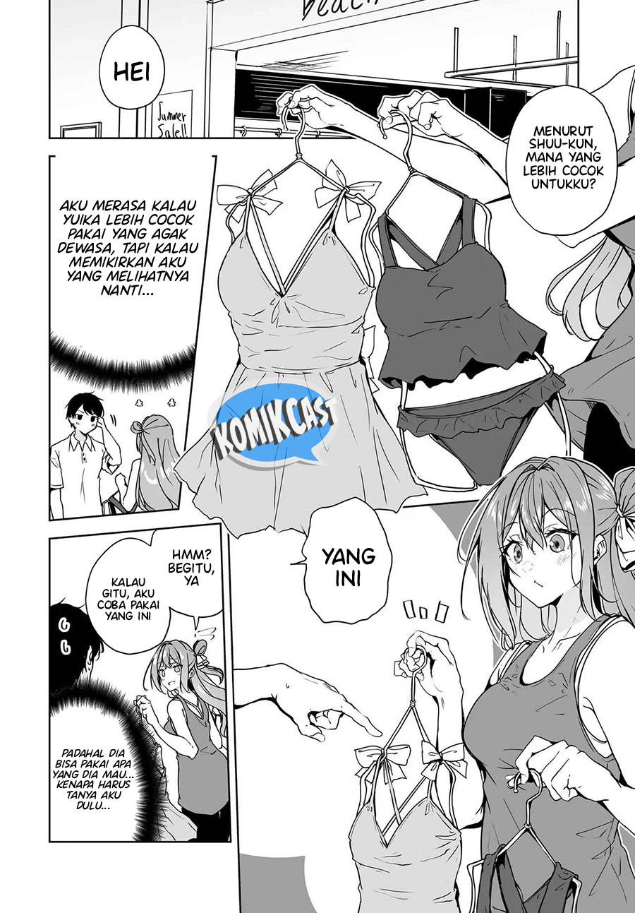 Danshi dato Omotteita Osananajimi to no Shinkon Seikatsu ga Umakuiki sugiru Kudan ni Tsuite Chapter 13 Gambar 19