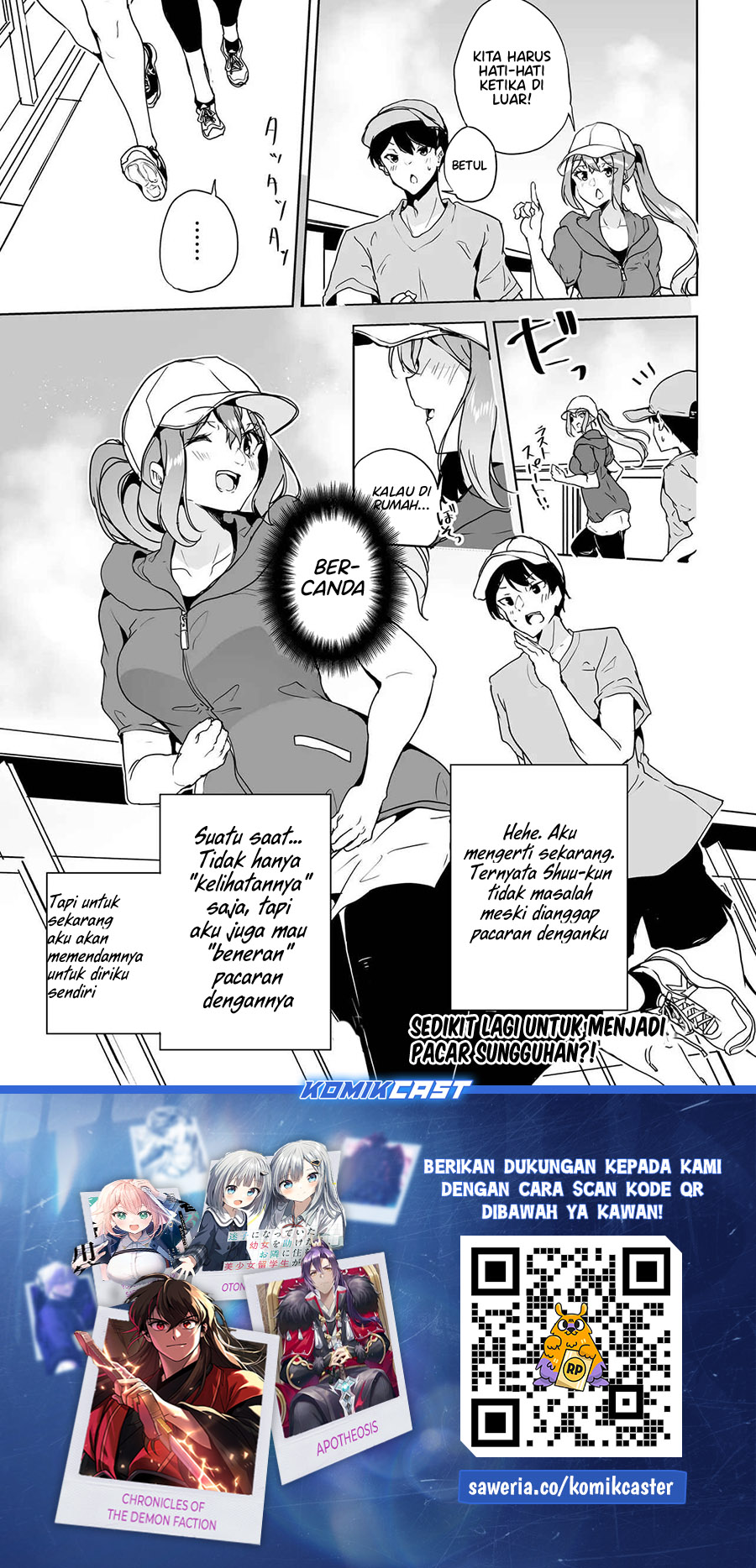 Danshi dato Omotteita Osananajimi to no Shinkon Seikatsu ga Umakuiki sugiru Kudan ni Tsuite Chapter 13 Gambar 34