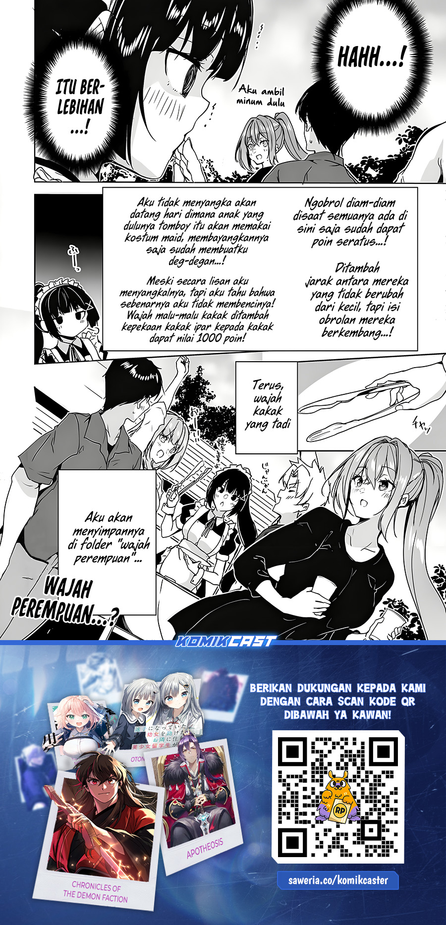 Danshi dato Omotteita Osananajimi to no Shinkon Seikatsu ga Umakuiki sugiru Kudan ni Tsuite Chapter 14 Gambar 33