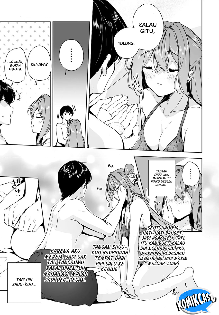 Danshi dato Omotteita Osananajimi to no Shinkon Seikatsu ga Umakuiki sugiru Kudan ni Tsuite Chapter 16.1 Gambar 8