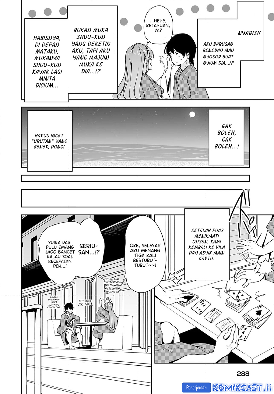 Danshi dato Omotteita Osananajimi to no Shinkon Seikatsu ga Umakuiki sugiru Kudan ni Tsuite Chapter 16.2 Gambar 9