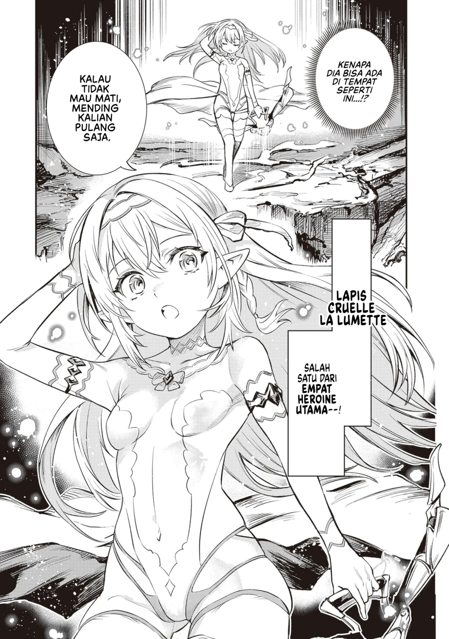 Danshi Kinsei Game Sekai de Ore ga Yarubeki Yuiitsu no Koto – Yuri no Ma ni Hasamaru Otoko to Shite Tensei shite shimaimashita Chapter 01 Gambar 45