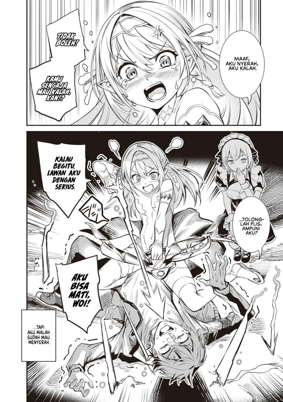 Danshi Kinsei Game Sekai de Ore ga Yarubeki Yuiitsu no Koto – Yuri no Ma ni Hasamaru Otoko to Shite Tensei shite shimaimashita Chapter 01 Gambar 62