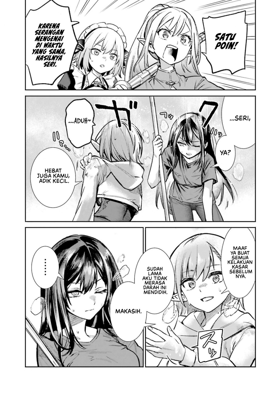 Danshi Kinsei Game Sekai de Ore ga Yarubeki Yuiitsu no Koto – Yuri no Ma ni Hasamaru Otoko to Shite Tensei shite shimaimashita Chapter 06 Gambar 4
