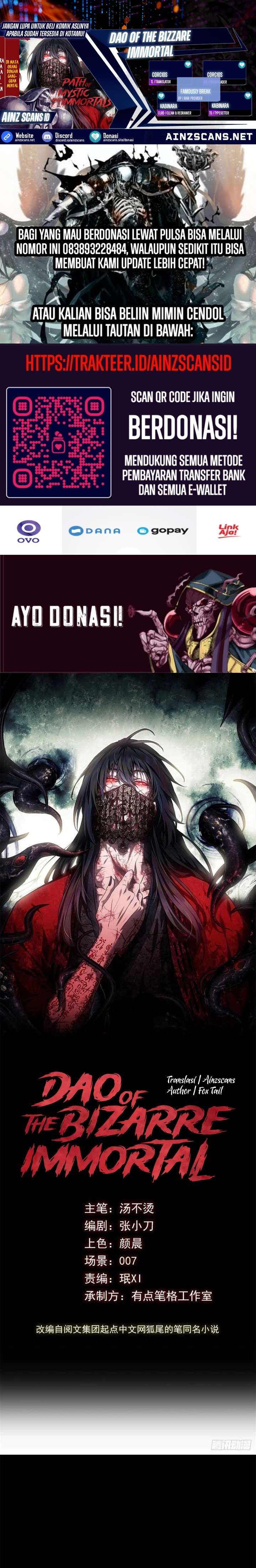 Dao of the Bizarre Immortal Chapter 06 Gambar 1