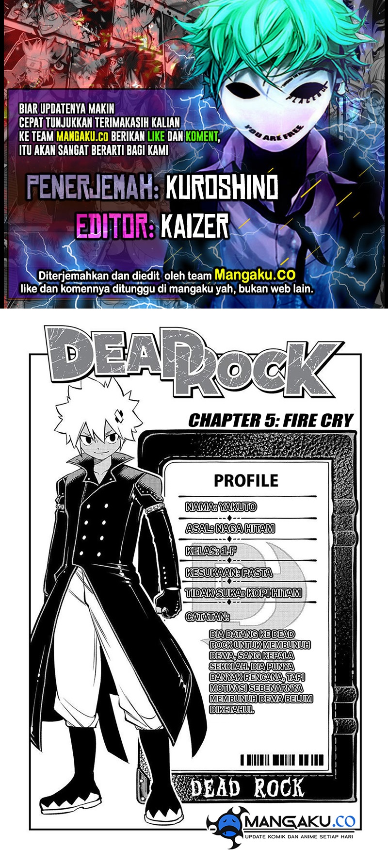 Dead Rock Chapter 05 Gambar 1