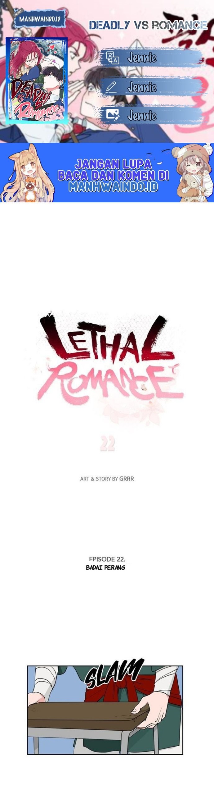 Deadly VS Romance (Lethal Romance) Chapter 22 Gambar 1