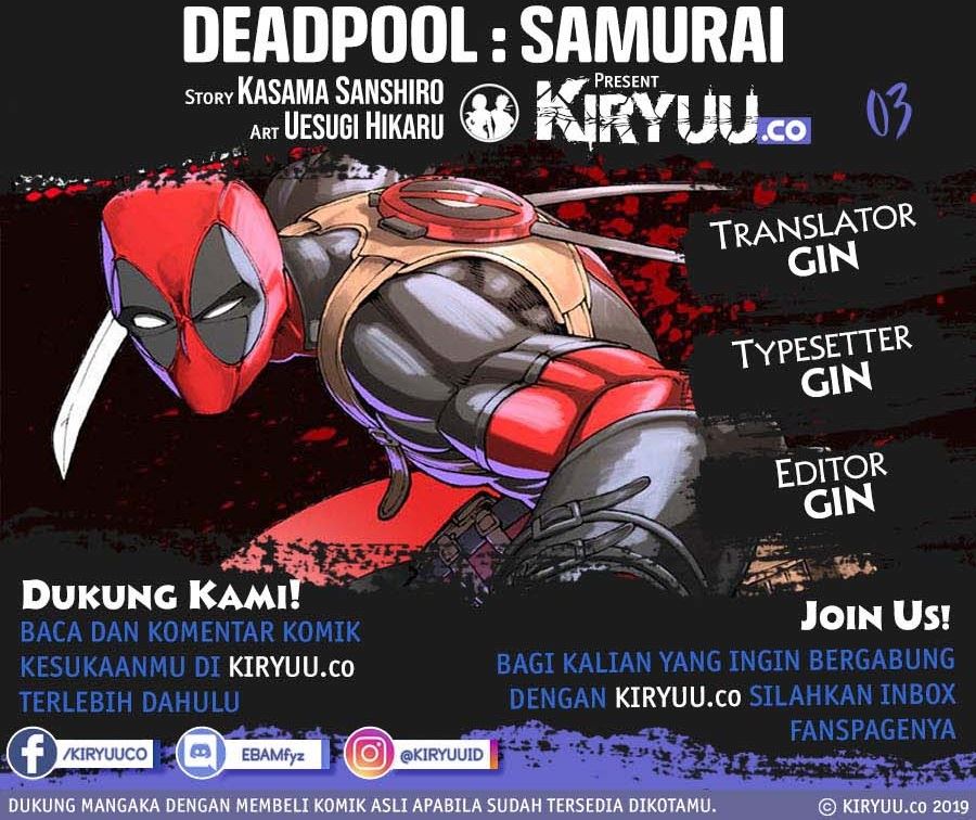 Deadpool: Samurai Chapter 03 Gambar 1
