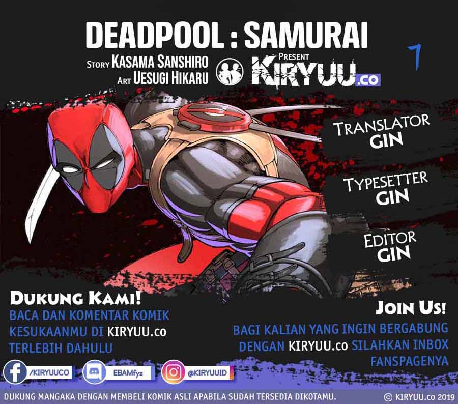 Deadpool: Samurai Chapter 07 Gambar 1