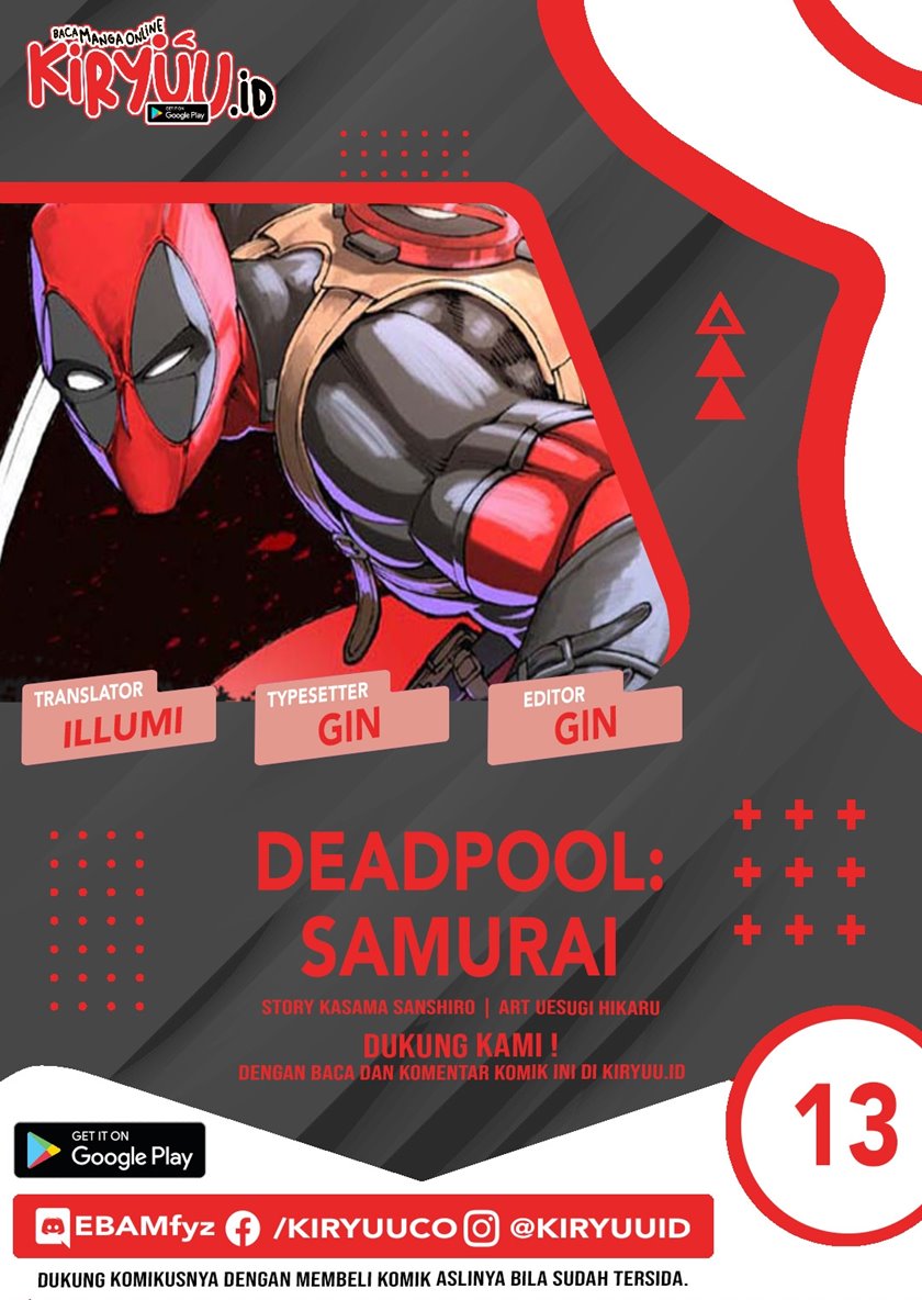Deadpool: Samurai Chapter 13 Gambar 1