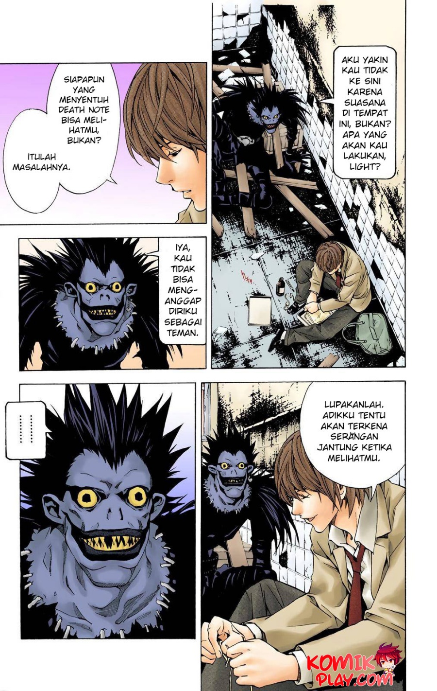 Death Note (Color Edition) Chapter 04 Gambar 3