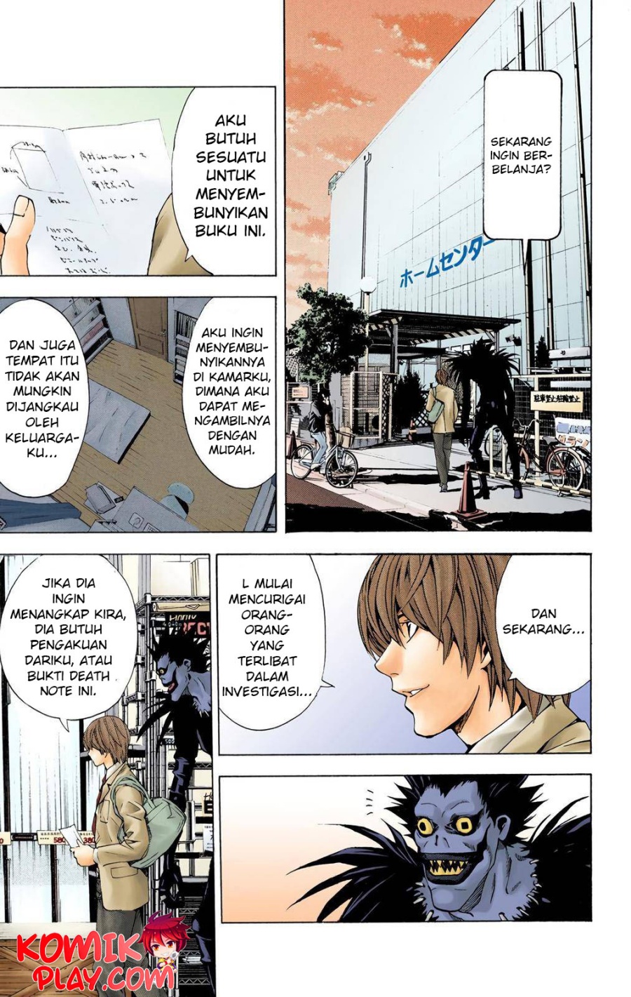 Death Note (Color Edition) Chapter 04 Gambar 7