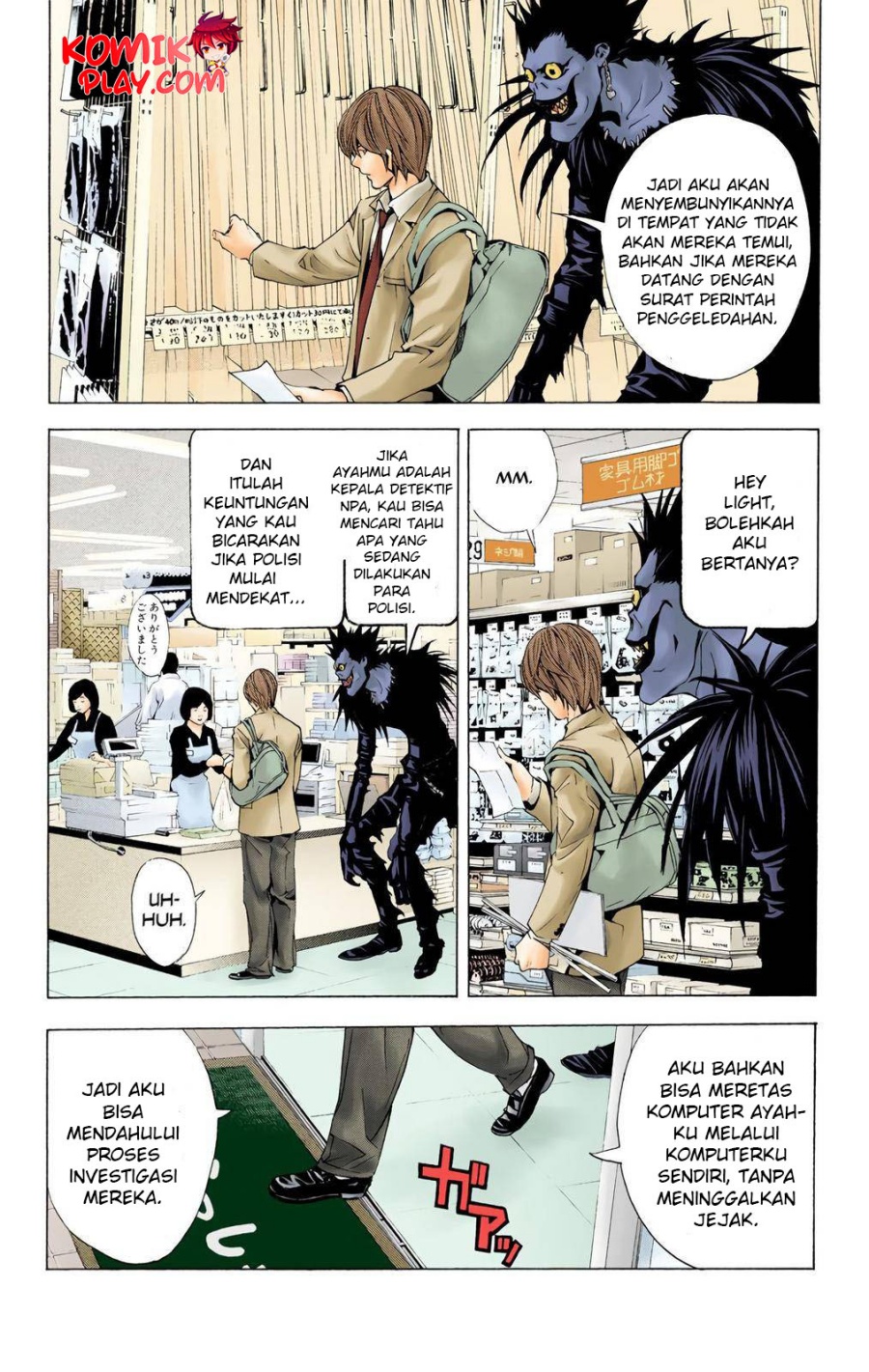 Death Note (Color Edition) Chapter 04 Gambar 8