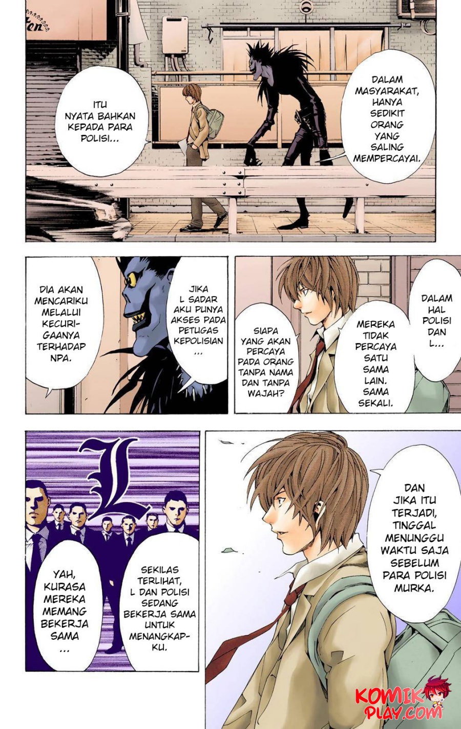 Death Note (Color Edition) Chapter 04 Gambar 10