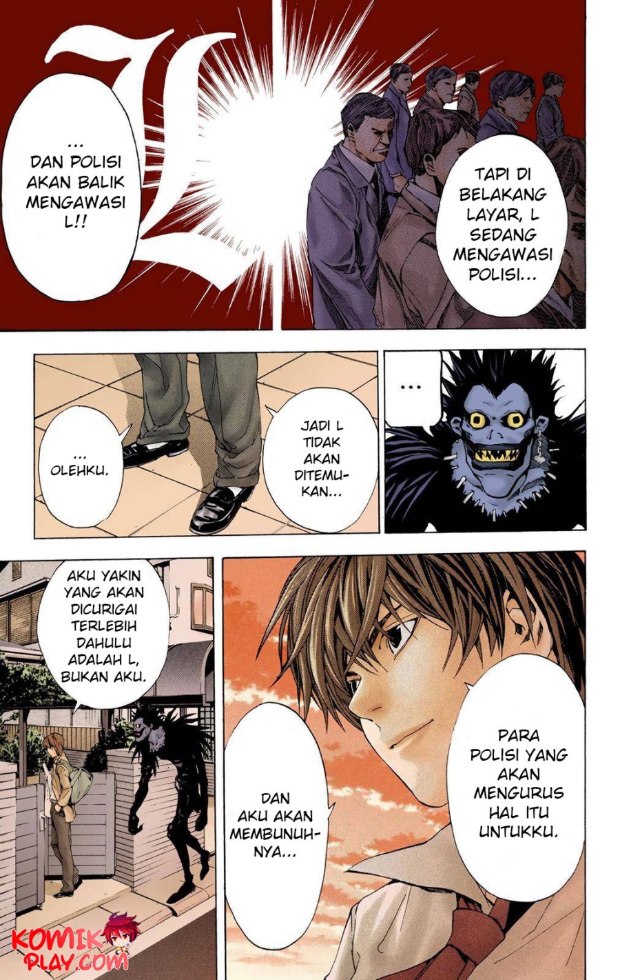 Death Note (Color Edition) Chapter 04 Gambar 11