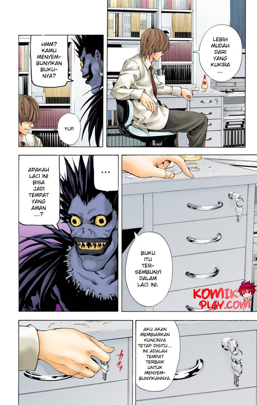 Death Note (Color Edition) Chapter 04 Gambar 16