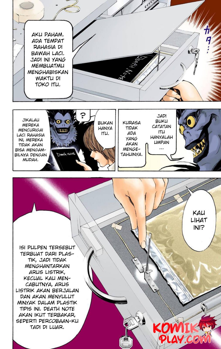 Death Note (Color Edition) Chapter 04 Gambar 18