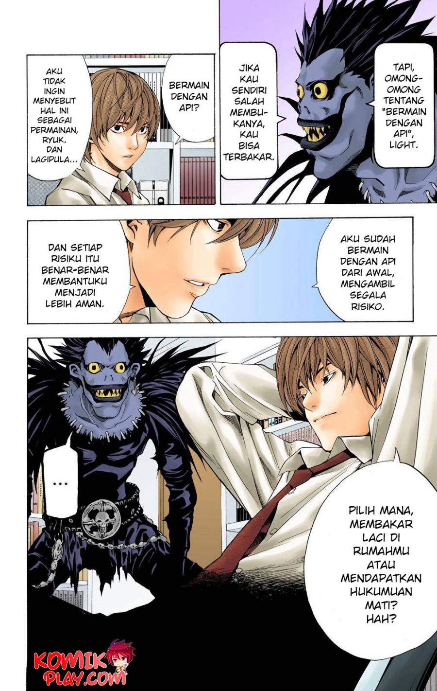 Death Note (Color Edition) Chapter 04 Gambar 20