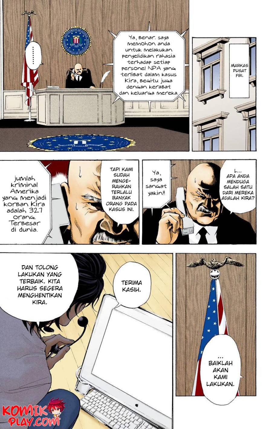 Death Note (Color Edition) Chapter 04 Gambar 21