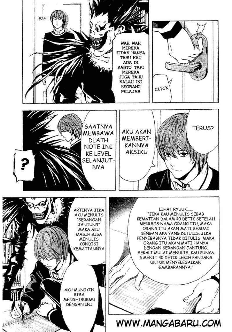 Death Note Chapter 03 Gambar 22