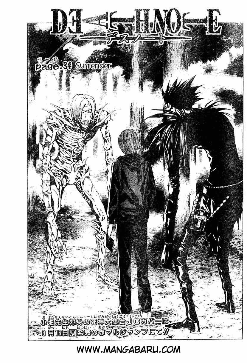 Death Note Chapter 34 Gambar 2