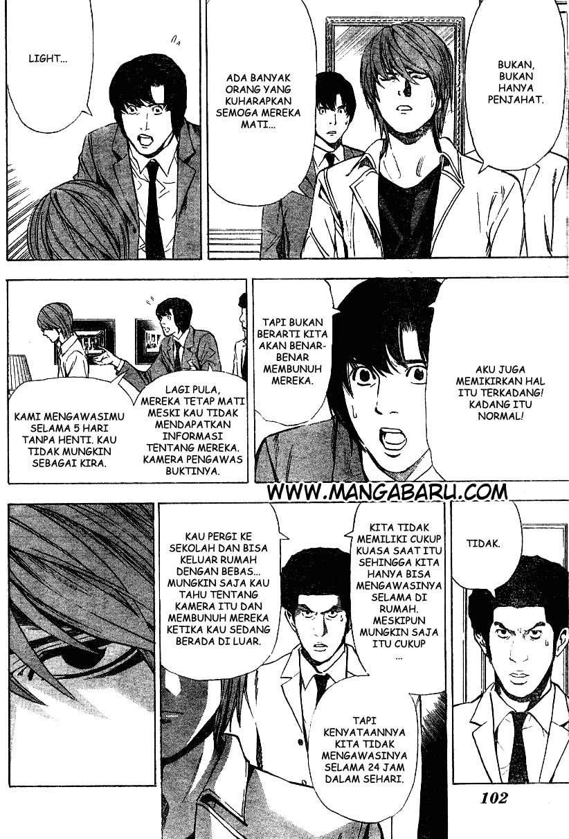 Death Note Chapter 34 Gambar 17