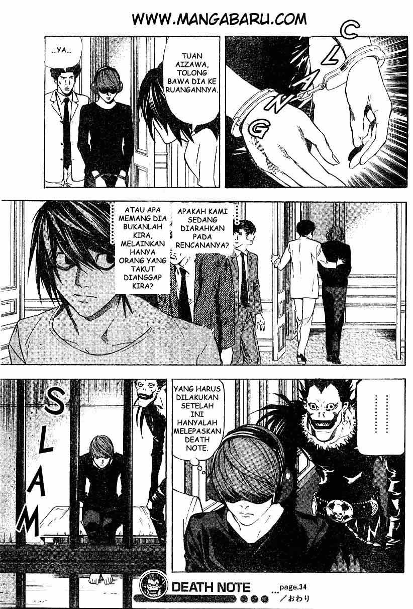 Death Note Chapter 34 Gambar 22