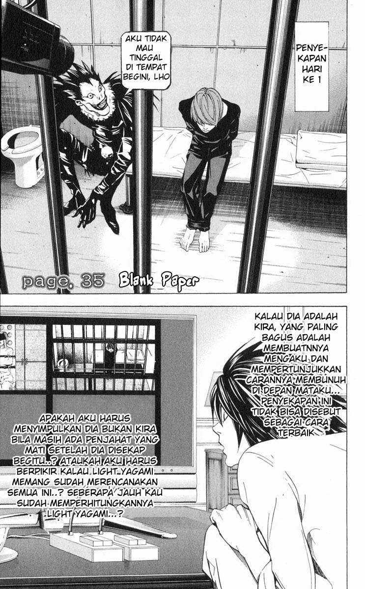 Death Note Chapter 35 Gambar 1