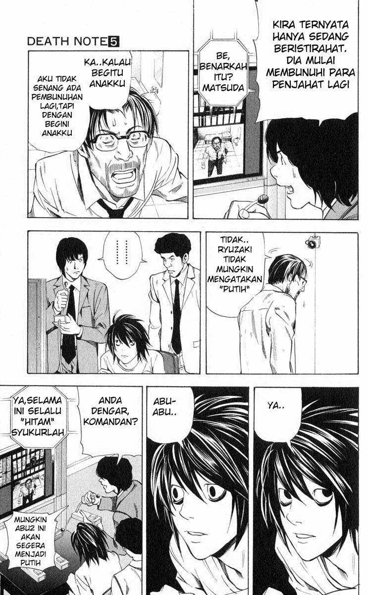 Death Note Chapter 35 Gambar 17