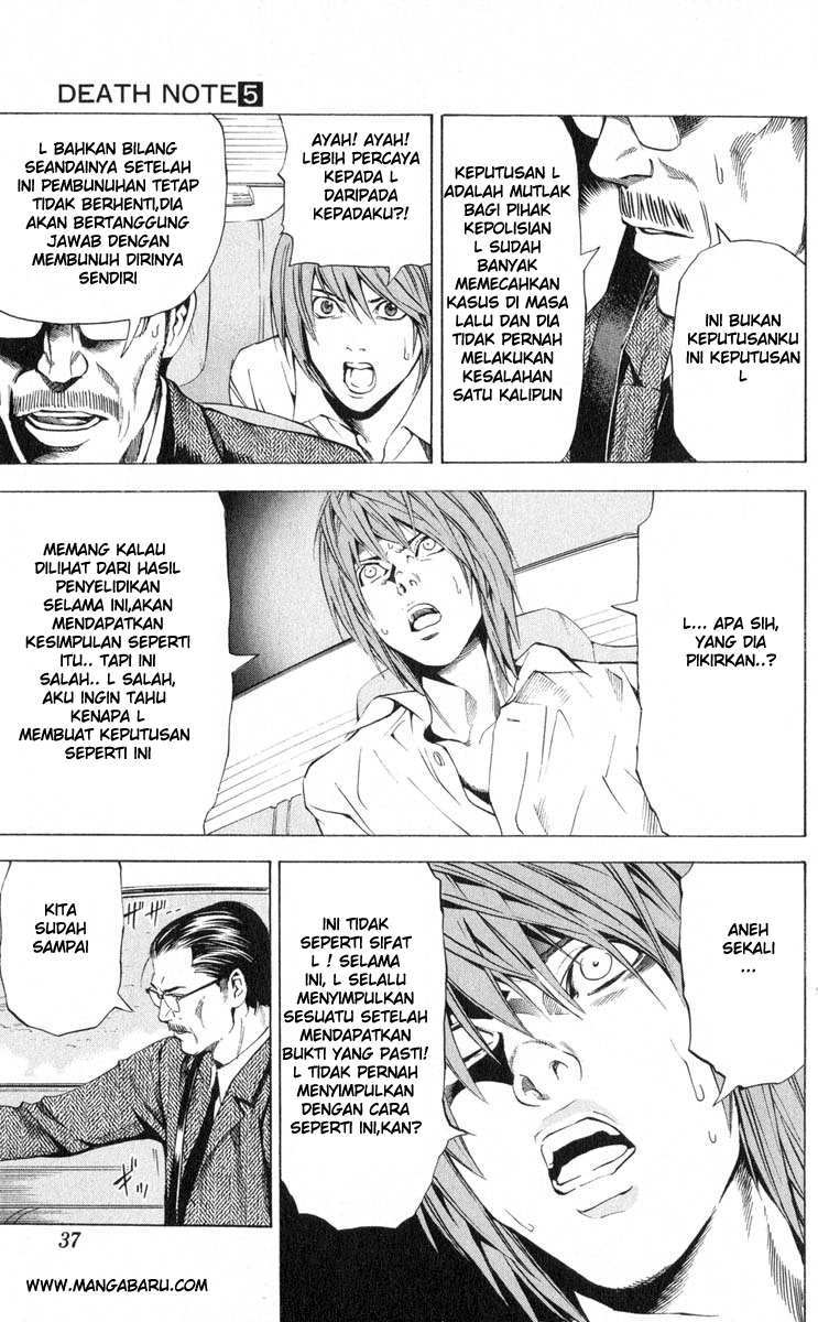 Death Note Chapter 36 Gambar 11