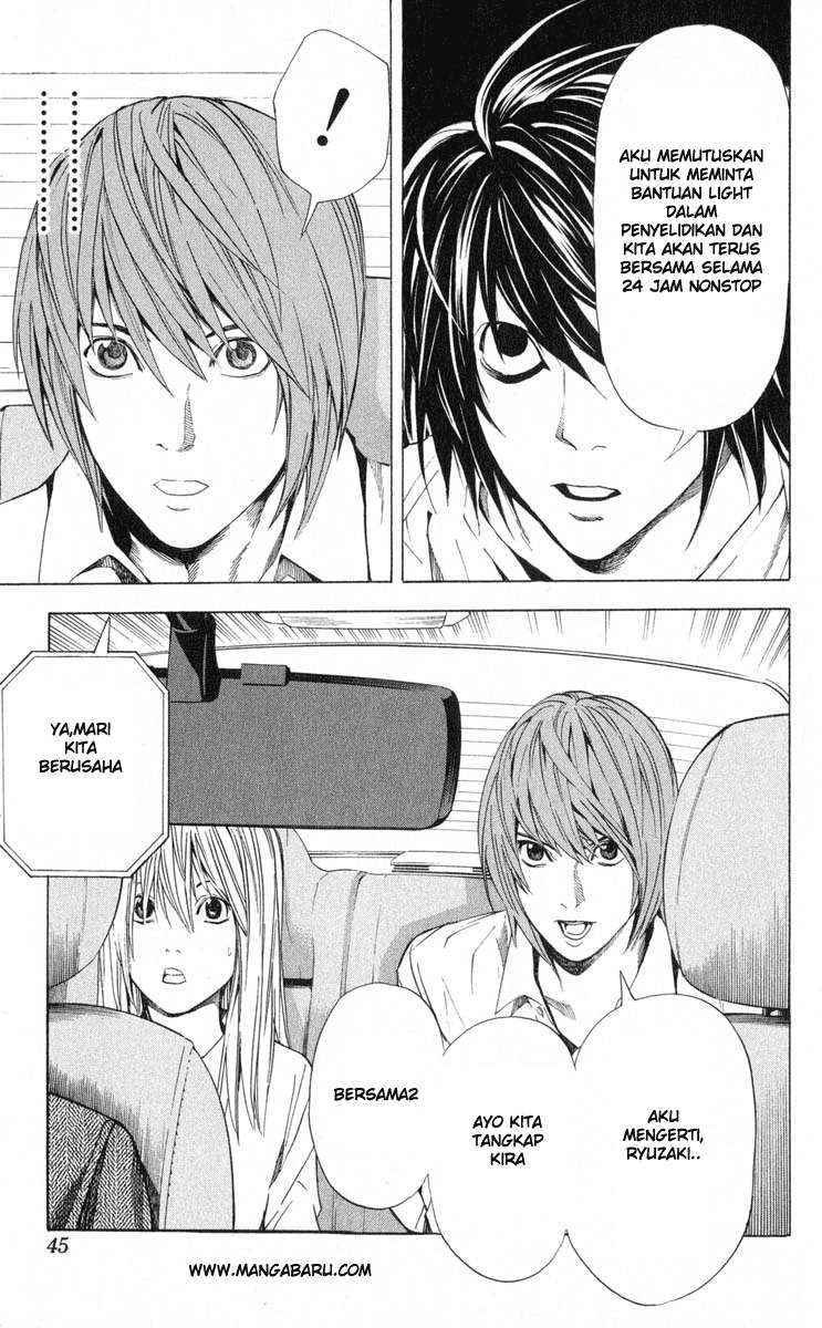 Death Note Chapter 36 Gambar 19