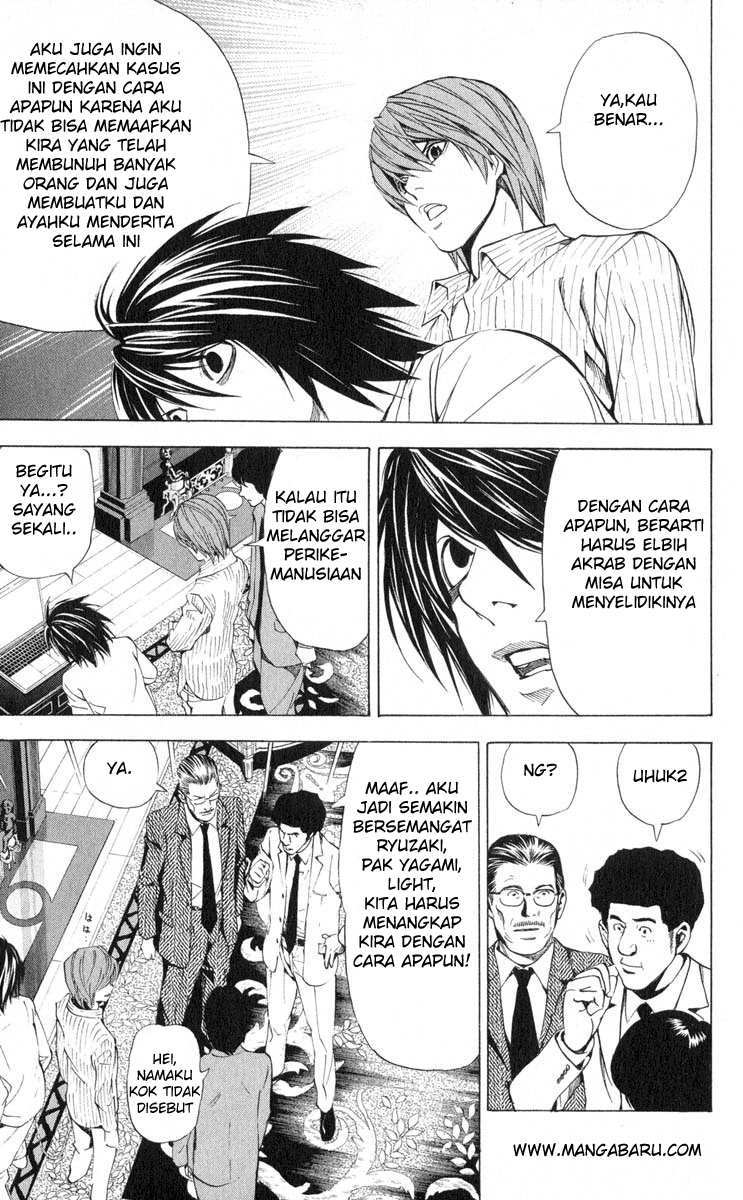 Death Note Chapter 37 Gambar 14