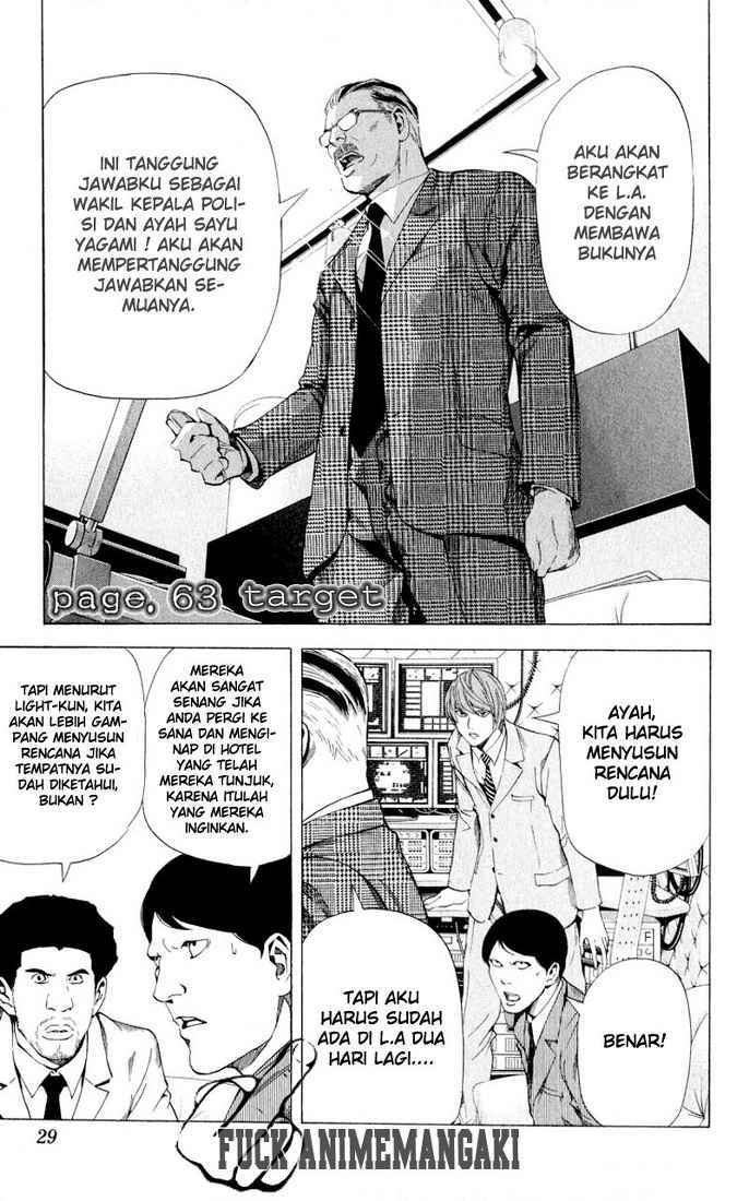Death Note Chapter 63 Gambar 1