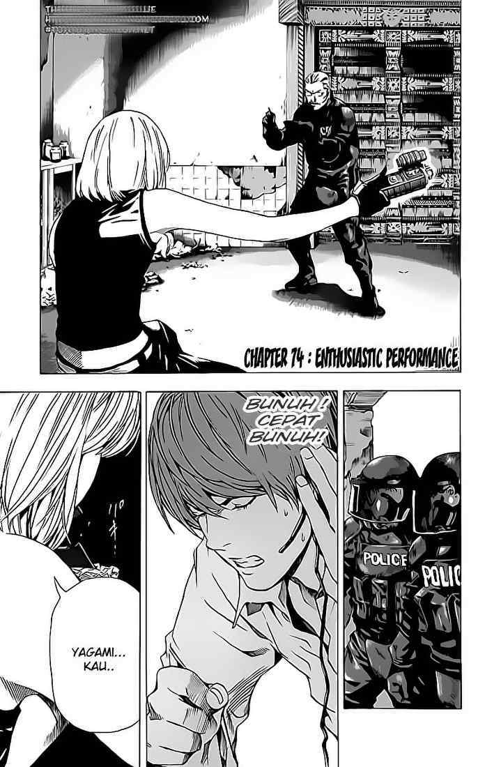 Death Note Chapter 74 Gambar 1