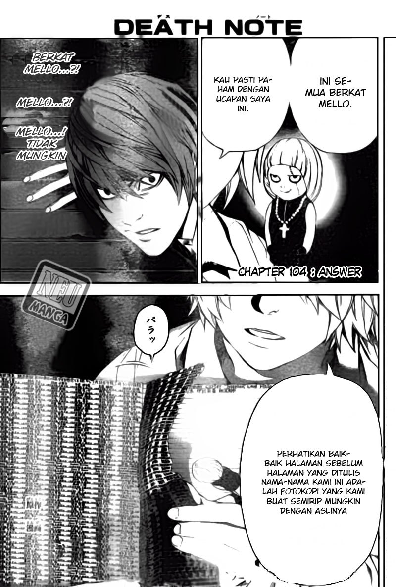 Death Note Chapter 104 Gambar 2