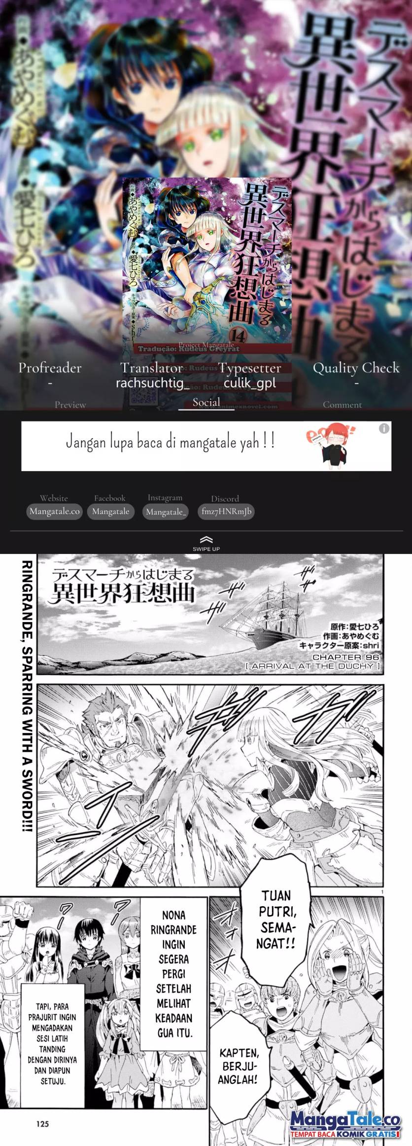 Death March Kara Hajimaru Isekai Kyousoukyoku Chapter 96 Gambar 1